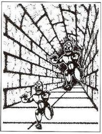 Two robots - visual perception test